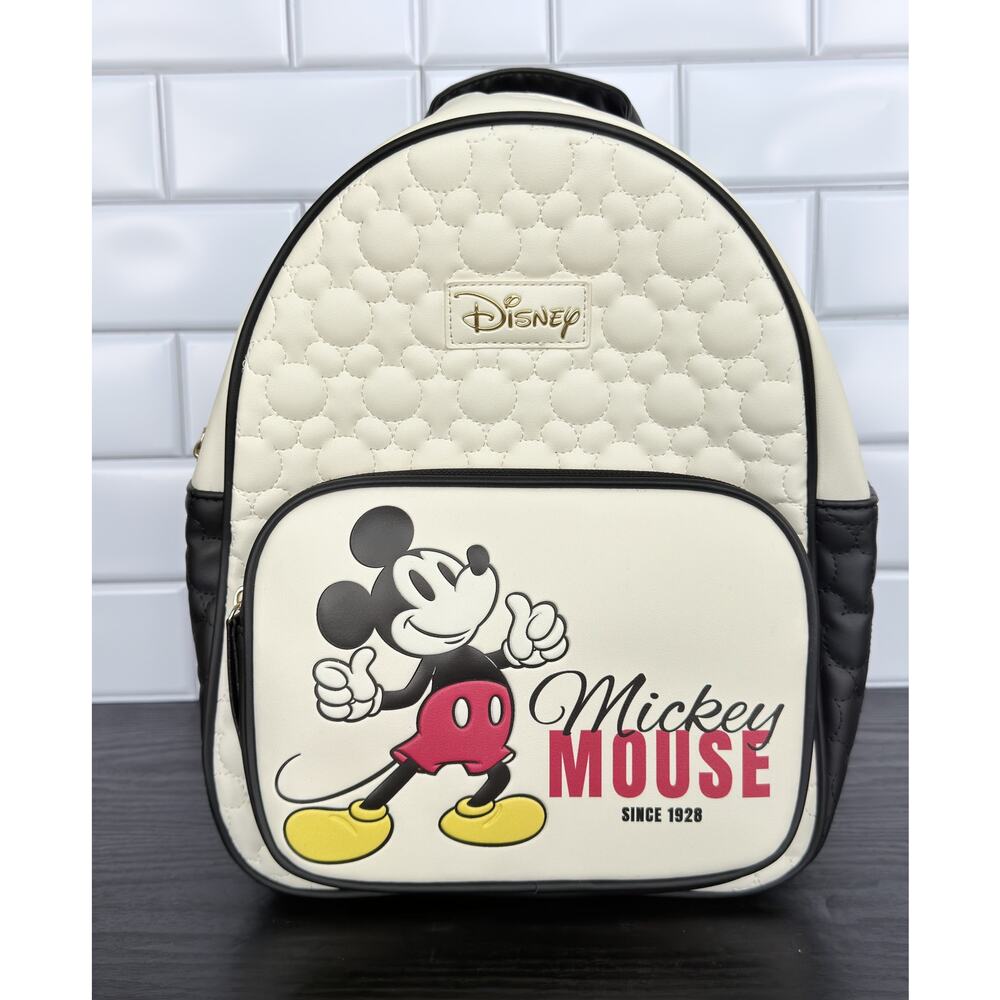 Primark x Disney Mickey Mouse Quilted Backpack NWT